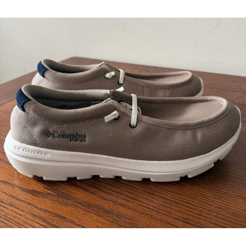 Columbia PFG Bahama Relax Breathe Light Beige YM0210-212 Boat Size 11 MINT